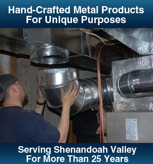 Sheet Metal Fabrication - Harrisonburg, VA - Air Conditioning Servicers, Inc.